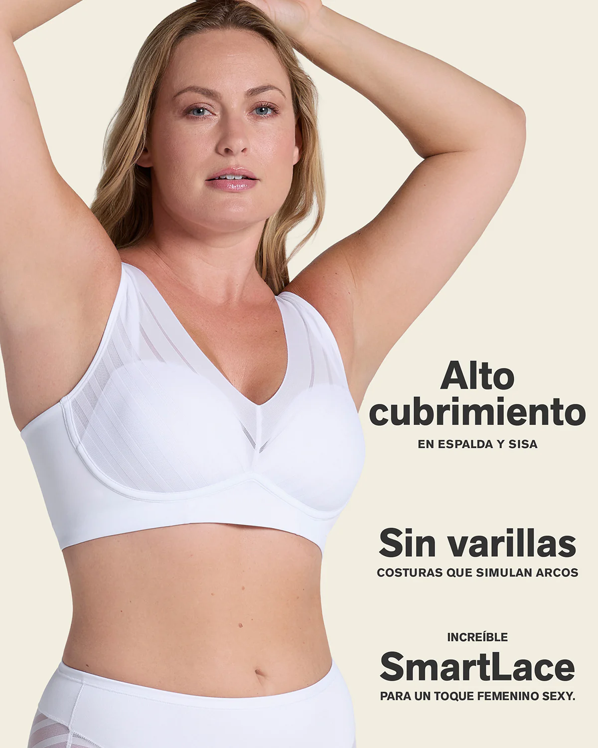 Lace Wireless Support Bra - Image 22