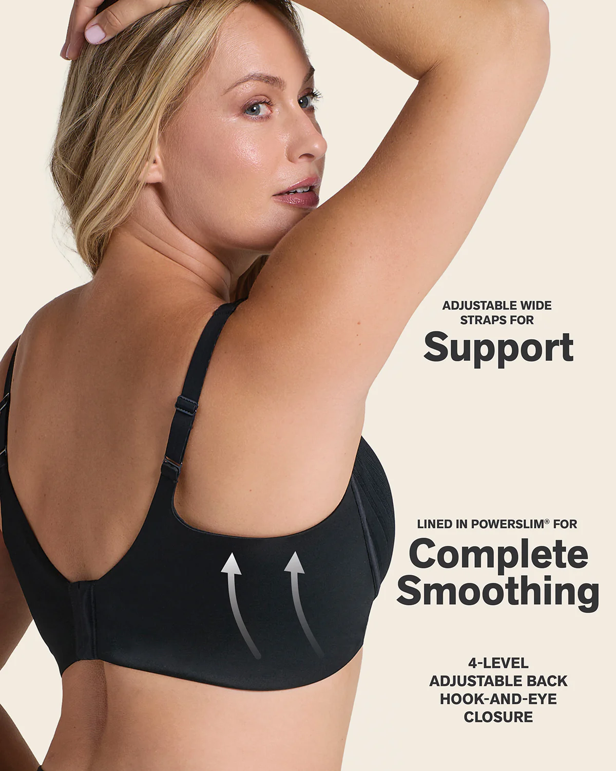 Lace Wireless Support Bra - Image 4
