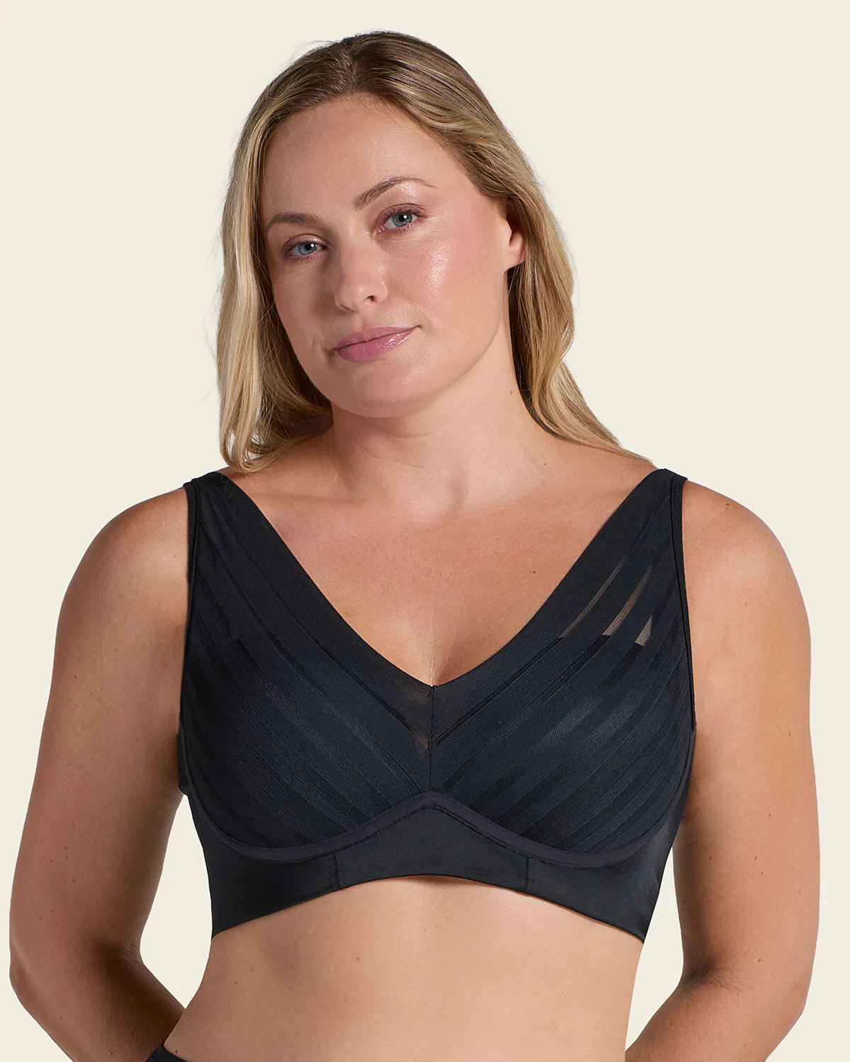 Lace Wireless Support Bra - Image 7