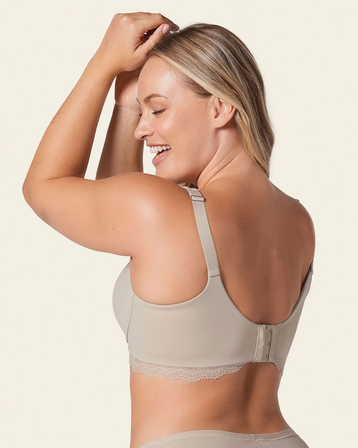 Deep Coverage Soft Lightly-Lined Lace Underwire Bra - Image 15