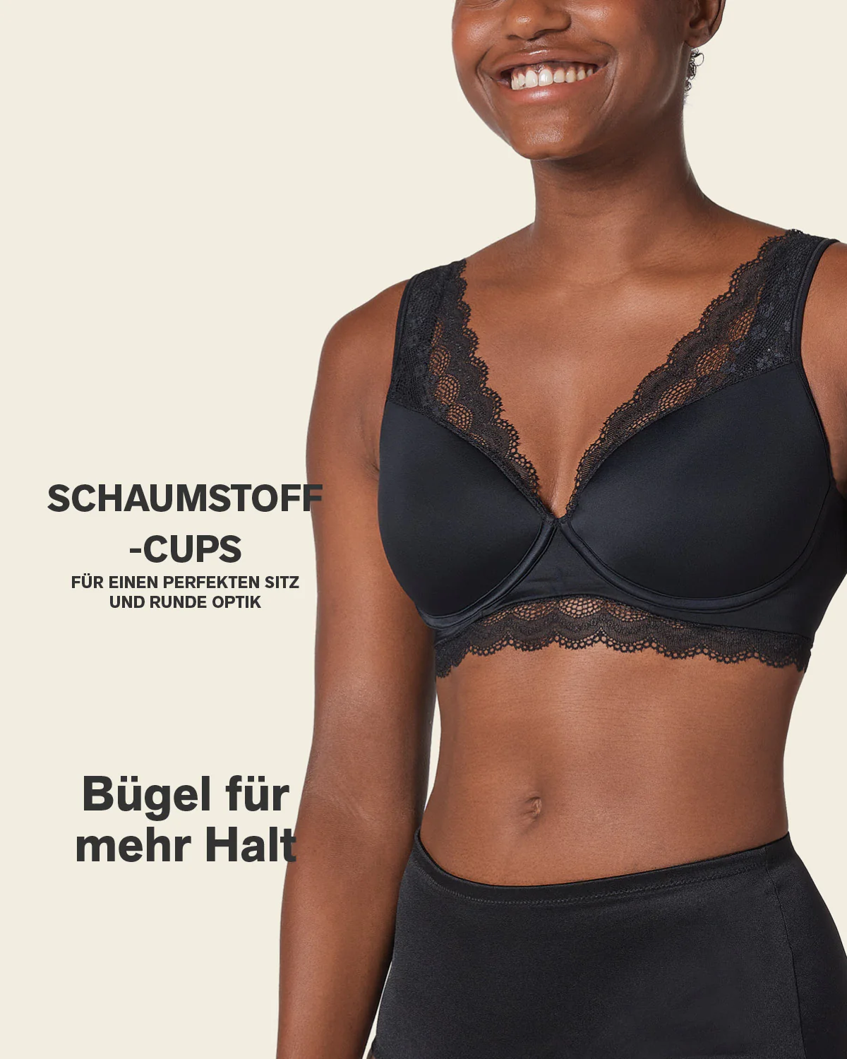 Deep Coverage Soft Lightly-Lined Lace Underwire Bra - Image 27