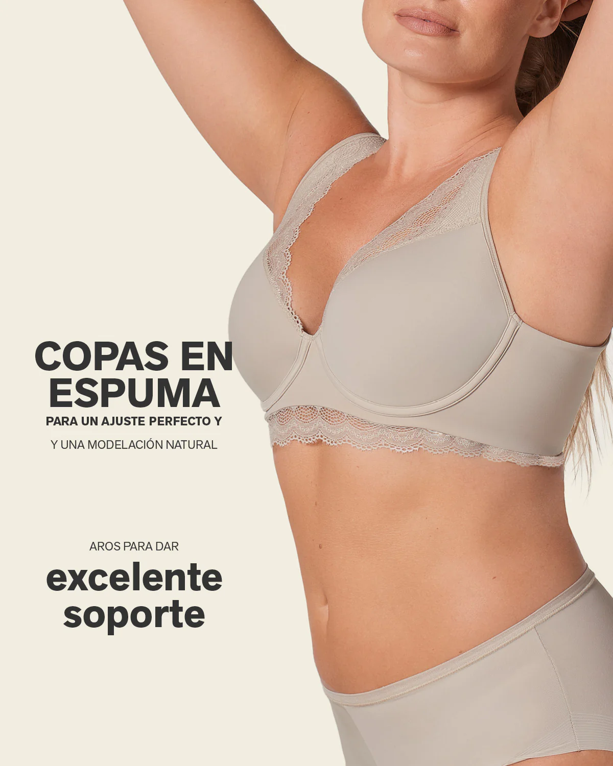 Deep Coverage Soft Lightly-Lined Lace Underwire Bra - Image 3