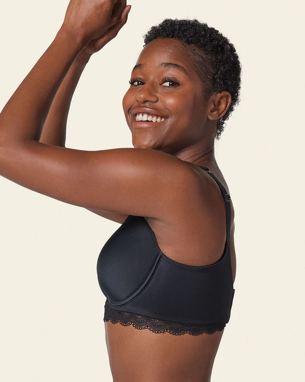 Deep Coverage Soft Lightly-Lined Lace Underwire Bra - Image 30