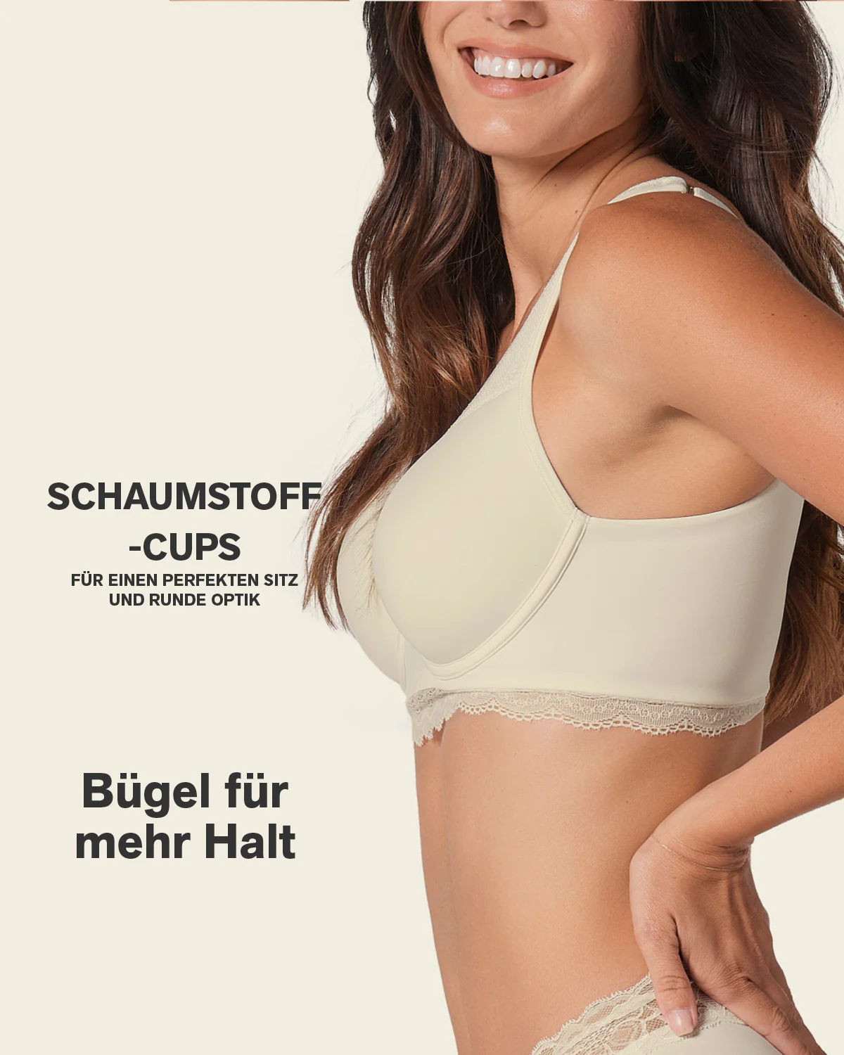 Deep Coverage Soft Lightly-Lined Lace Underwire Bra - Image 39