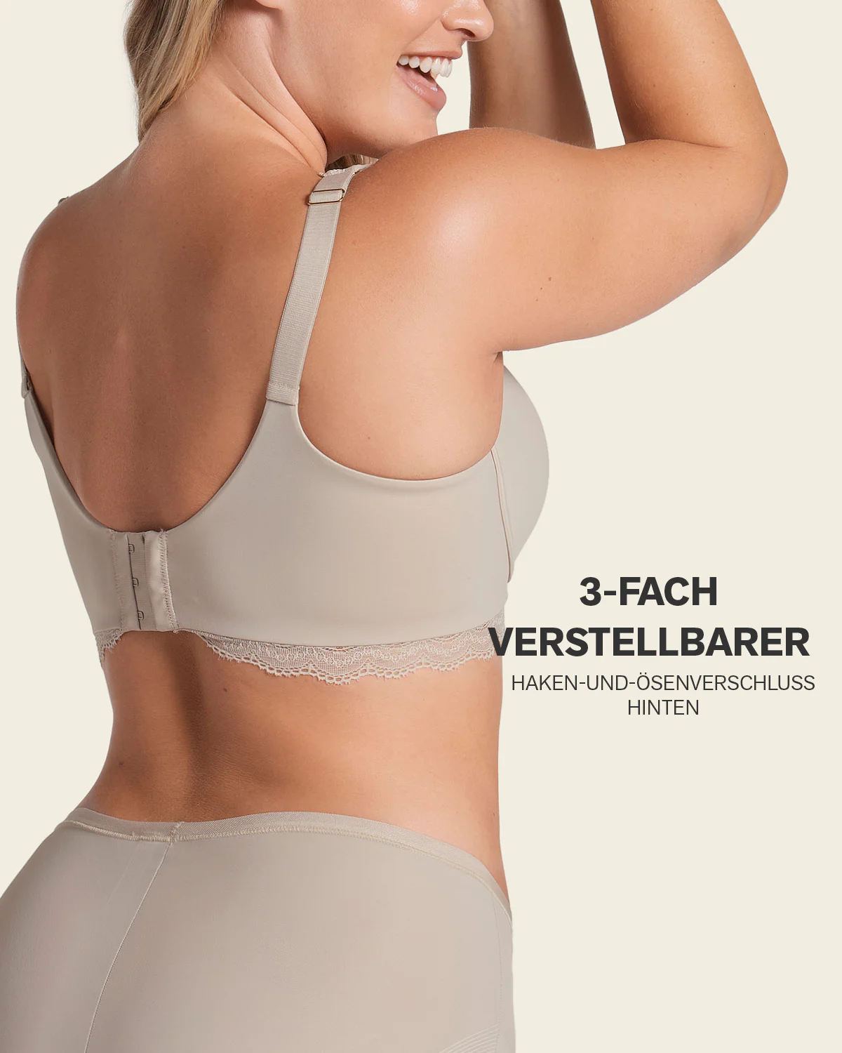 Deep Coverage Soft Lightly-Lined Lace Underwire Bra - Image 6