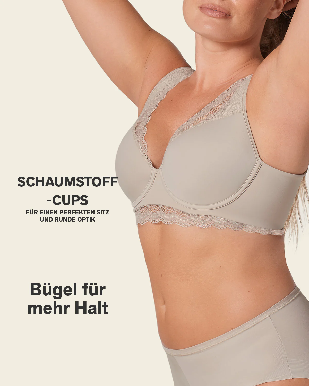 Deep Coverage Soft Lightly-Lined Lace Underwire Bra - Image 7