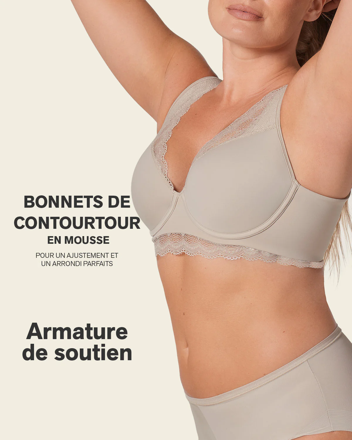 Deep Coverage Soft Lightly-Lined Lace Underwire Bra - Image 9