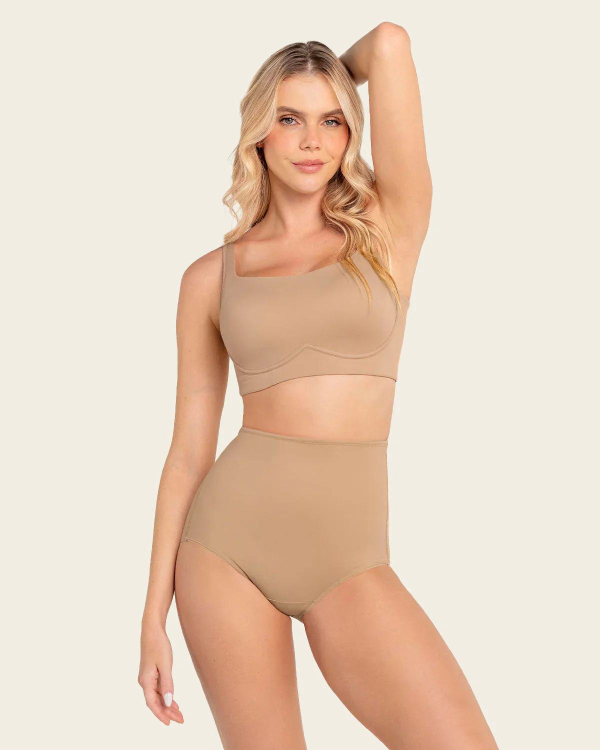 Essential High-Waisted High-Cut Firm Shaper Panty - Image 10