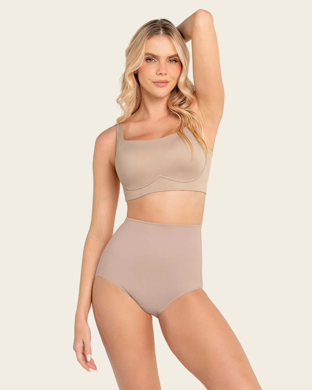 Essential High-Waisted High-Cut Firm Shaper Panty - Image 13