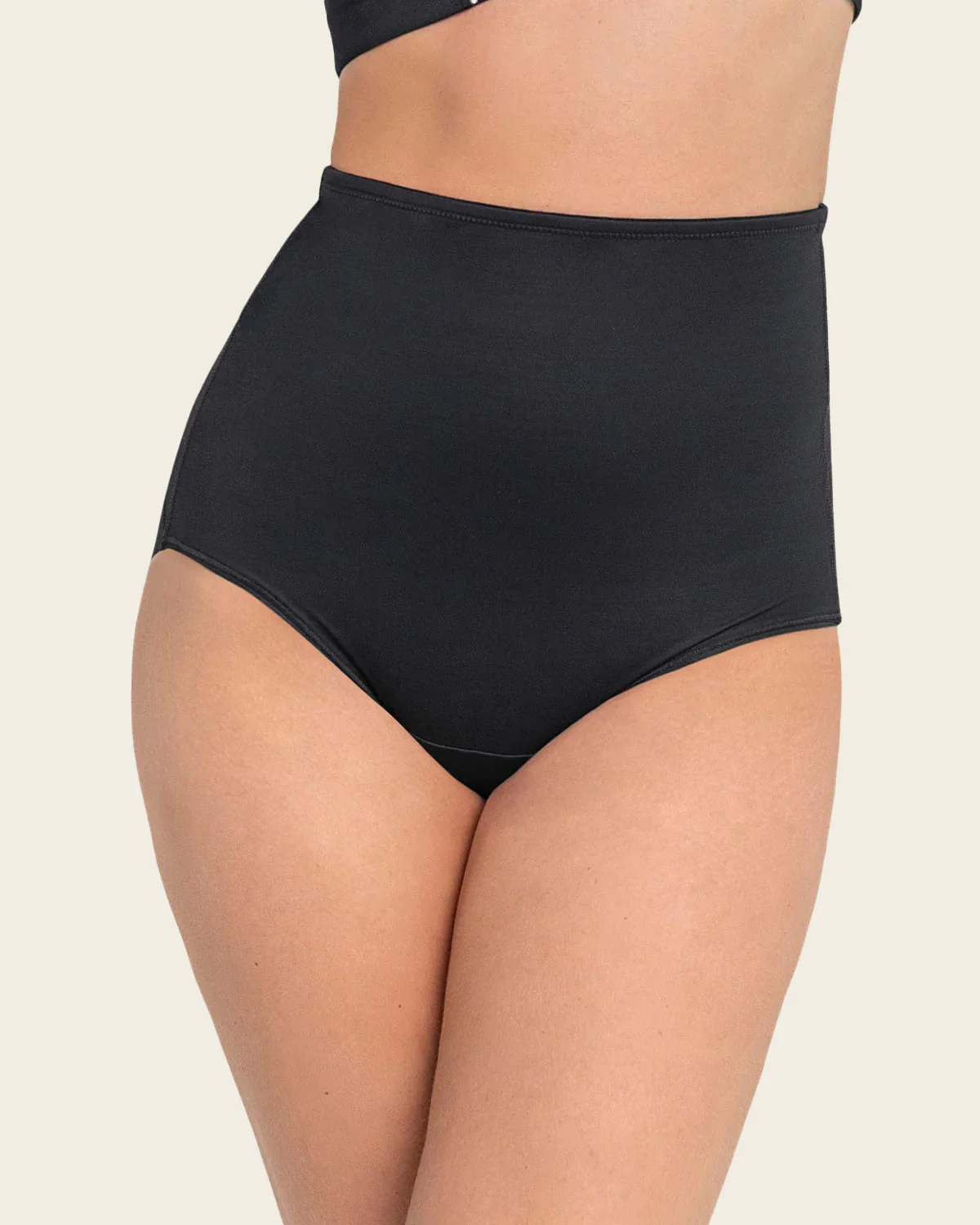 Essential High-Waisted High-Cut Firm Shaper Panty - Image 2