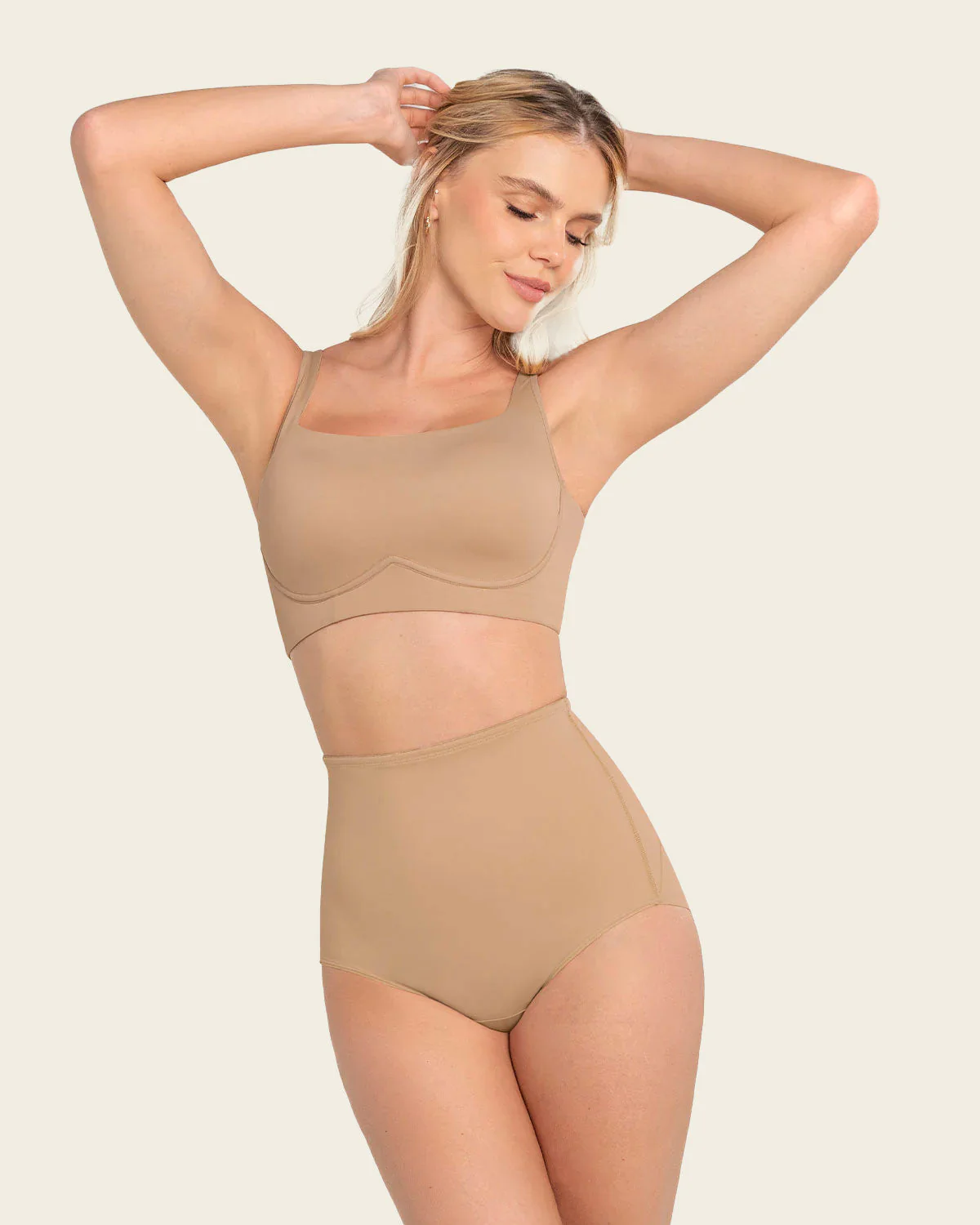 Essential High-Waisted High-Cut Firm Shaper Panty - Image 8
