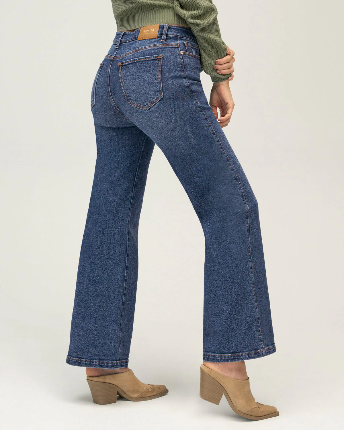 Essential High-Waisted Wide Leg Jean - Image 2
