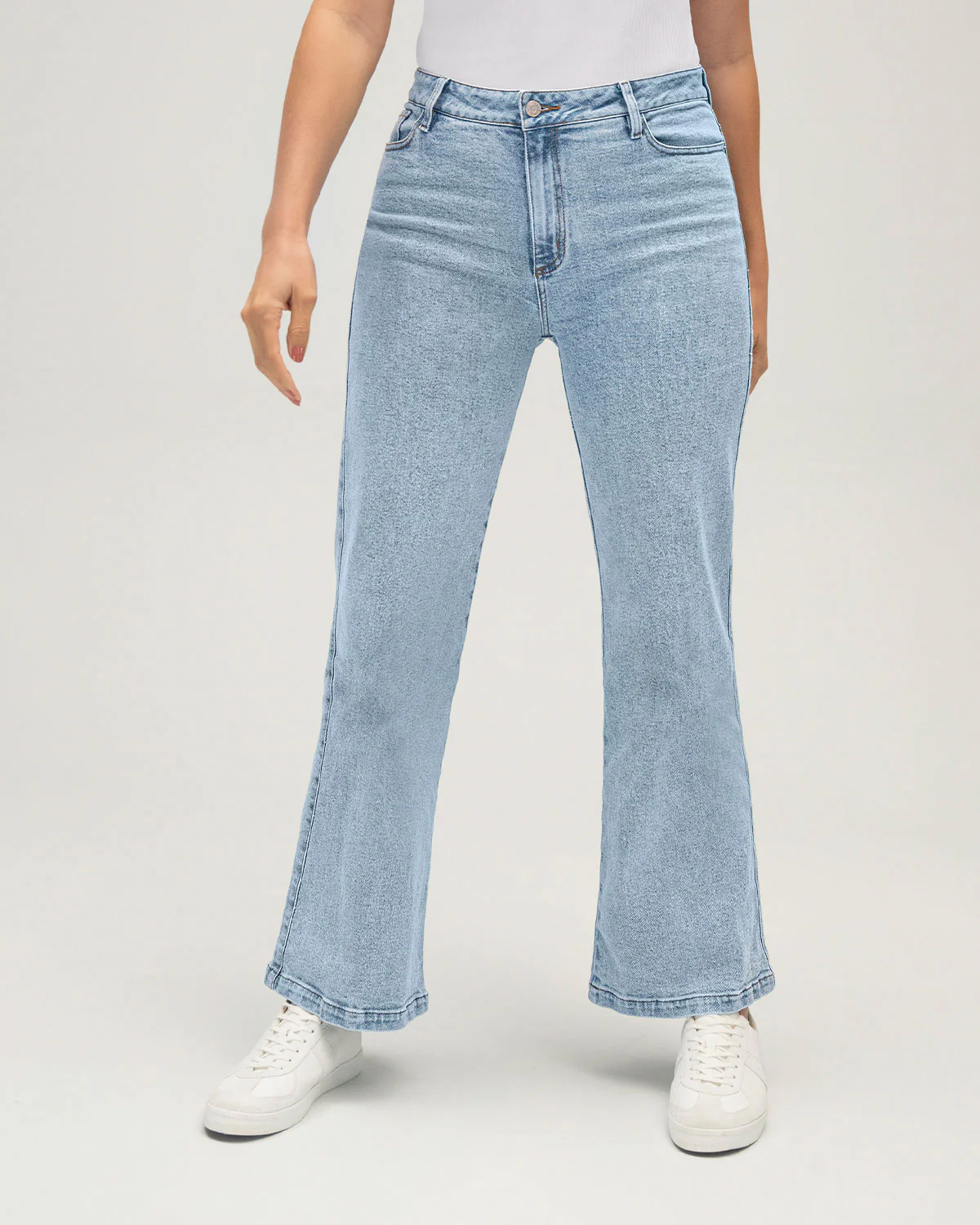 Essential High-Waisted Wide Leg Jean - Image 7
