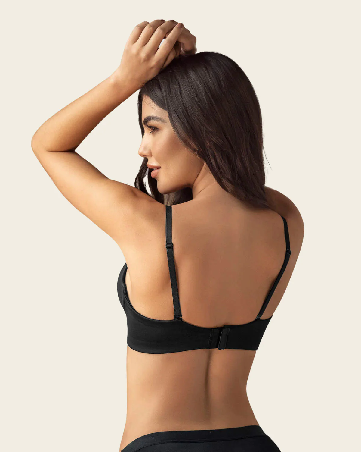 Essential Plunge Underwire Push-Up Bra - Image 2