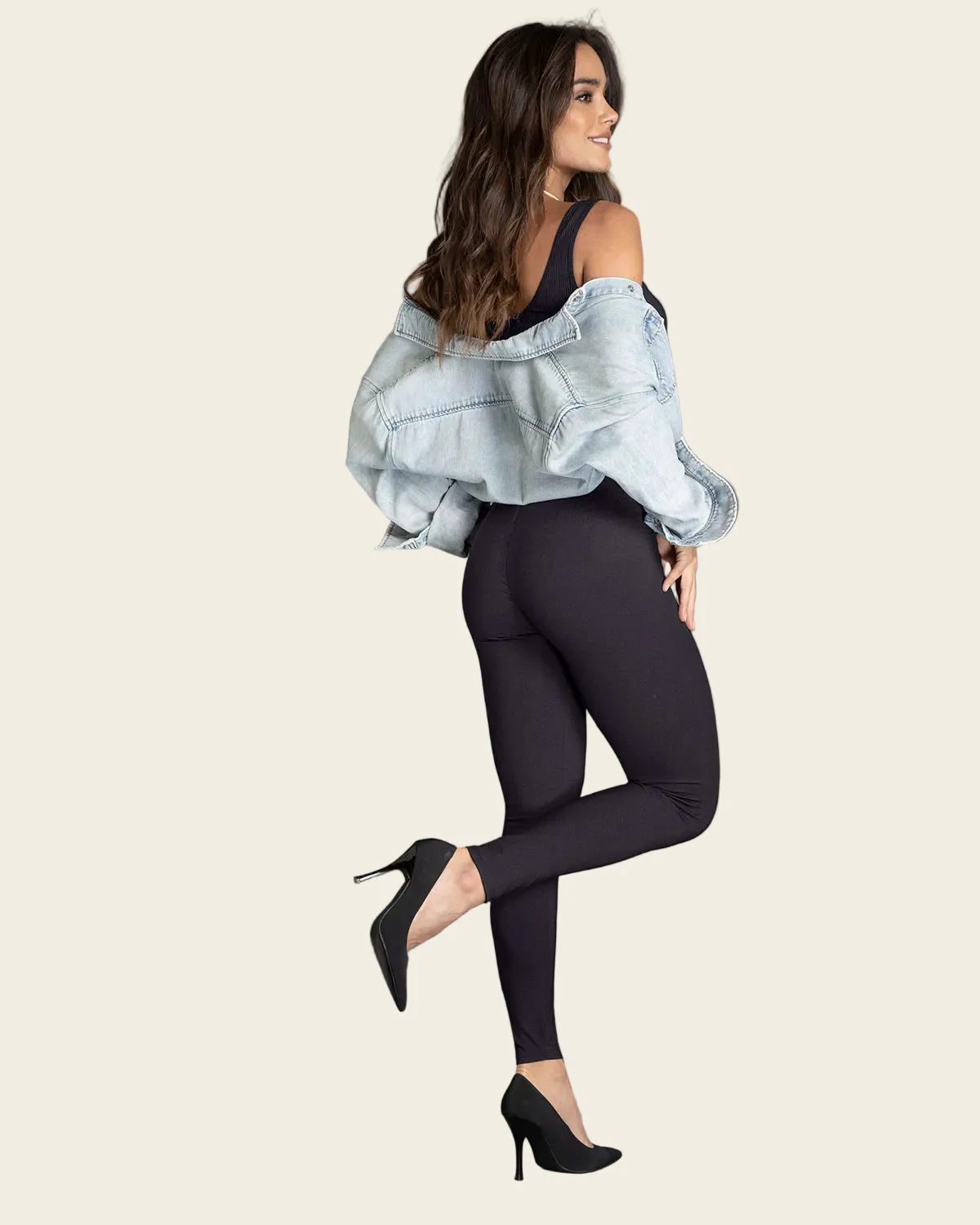 Everyday Slimming High-Waisted Legging - Image 2