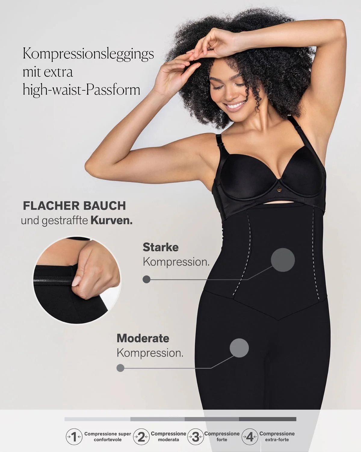Extra High Waisted Firm Compression Legging - Image 10