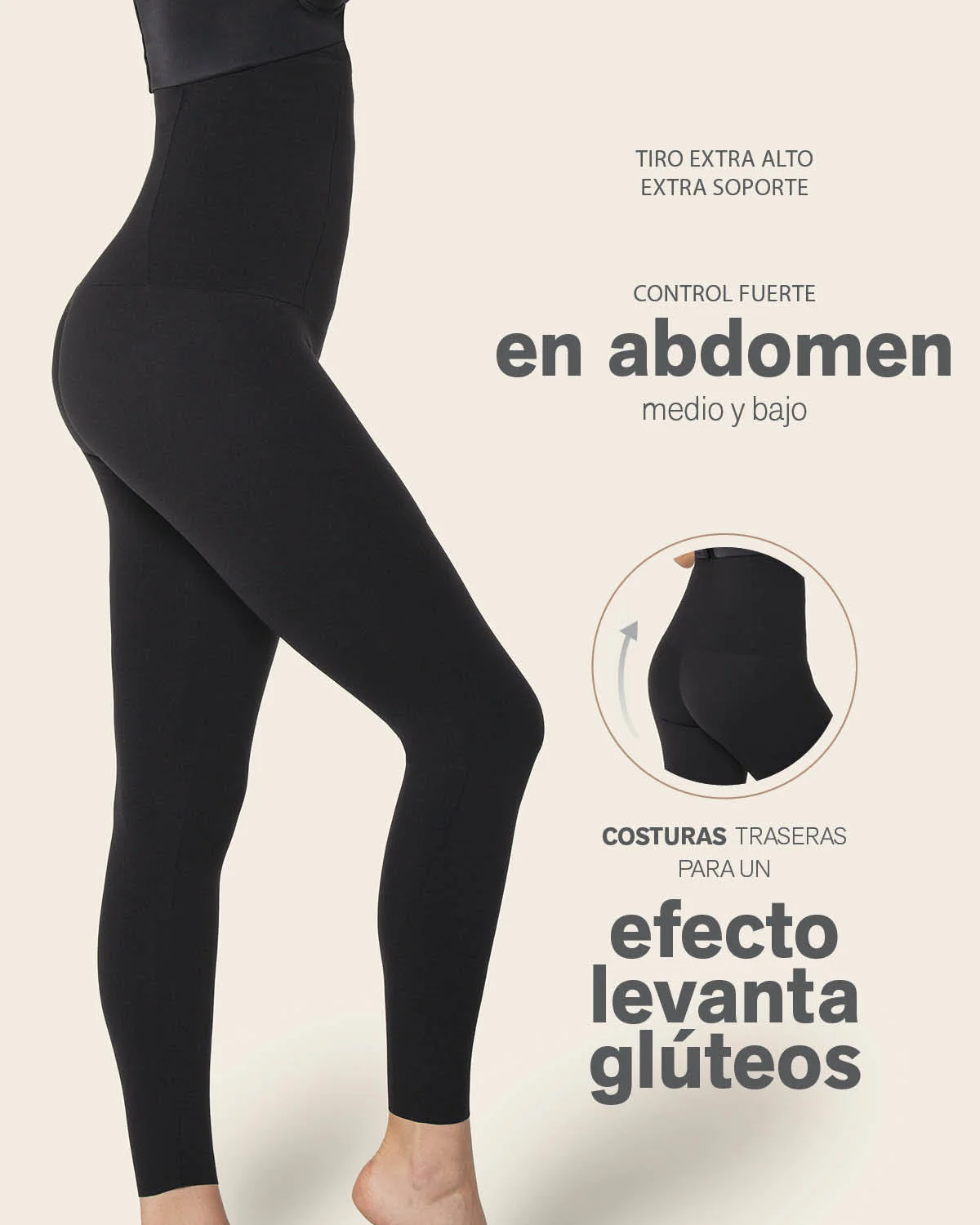 Extra High Waisted Firm Compression Legging - Image 5