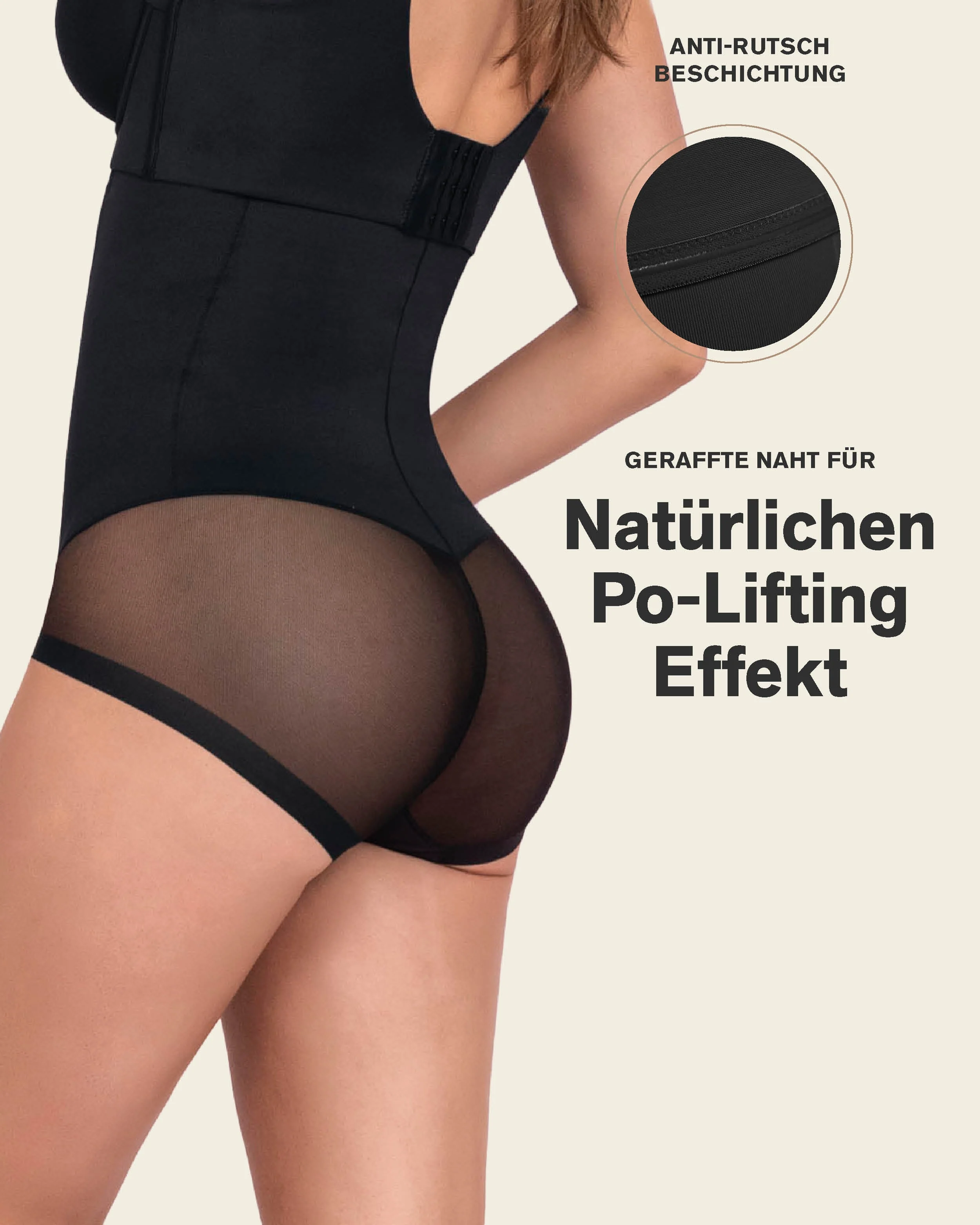 Extra High-Waisted Sheer Bottom Sculpting Shaper Knicker - Image 11