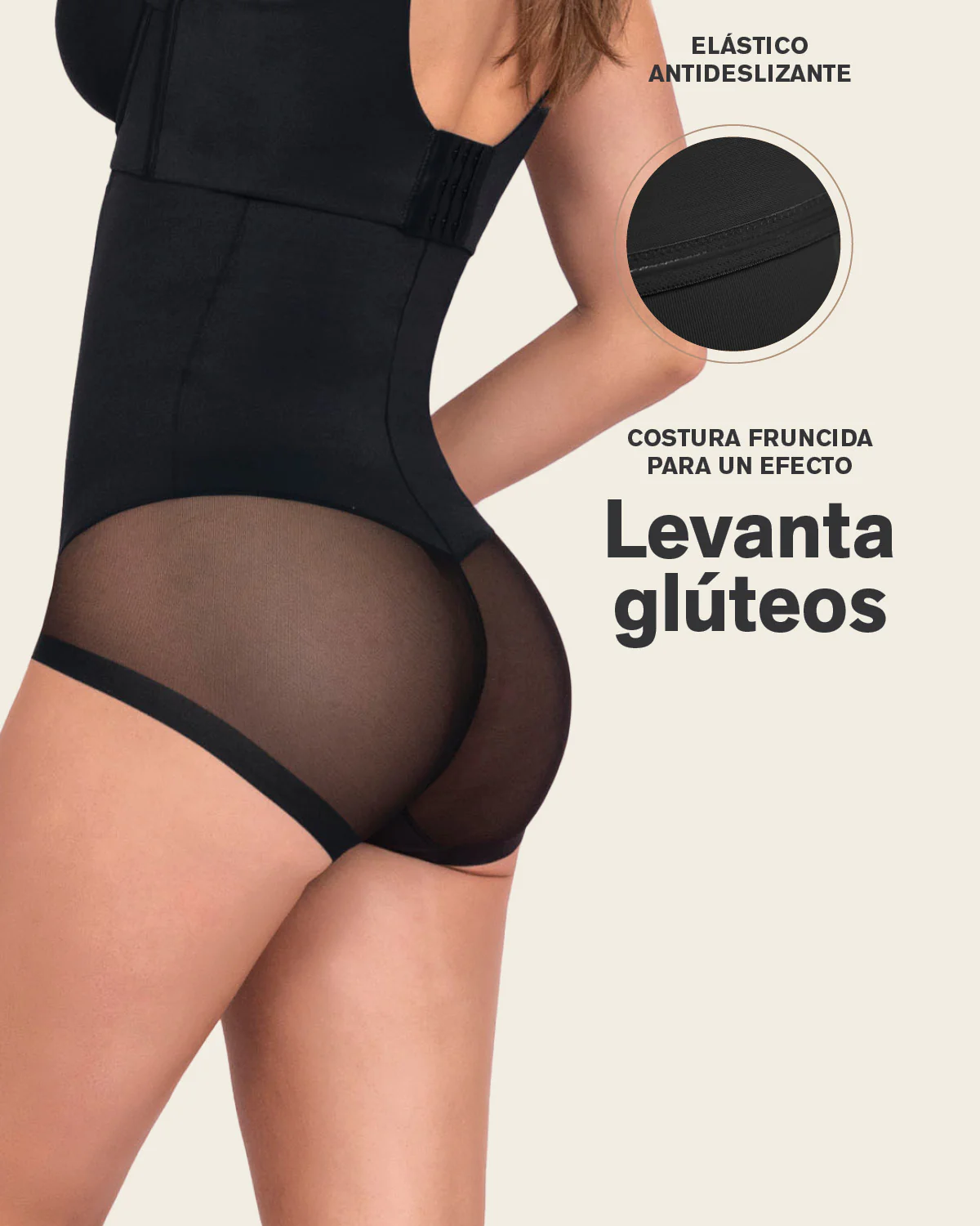 Extra High-Waisted Sheer Bottom Sculpting Shaper Knicker - Image 3