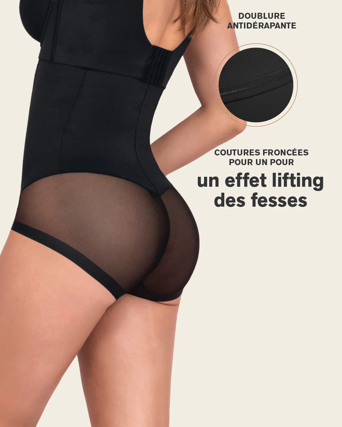 Extra High-Waisted Sheer Bottom Sculpting Shaper Knicker - Image 9