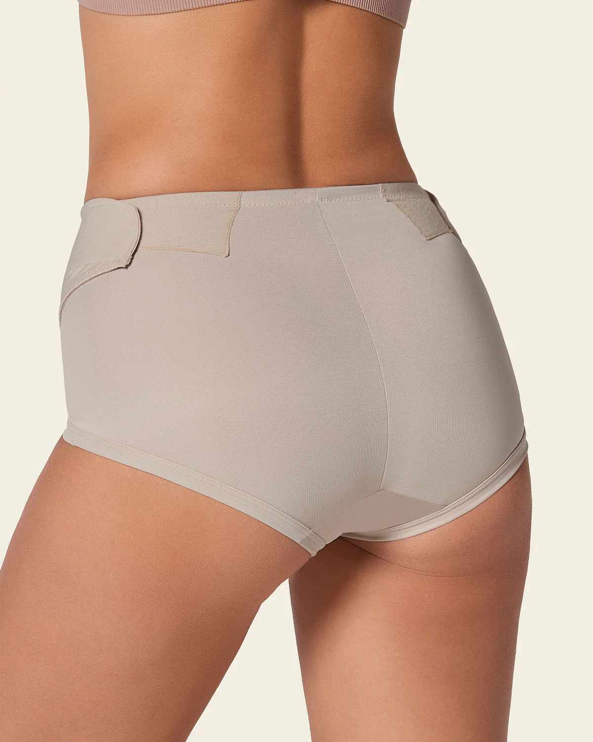 Firm Compression Postpartum Knicker with Adjustable Belly Wrap - Image 3