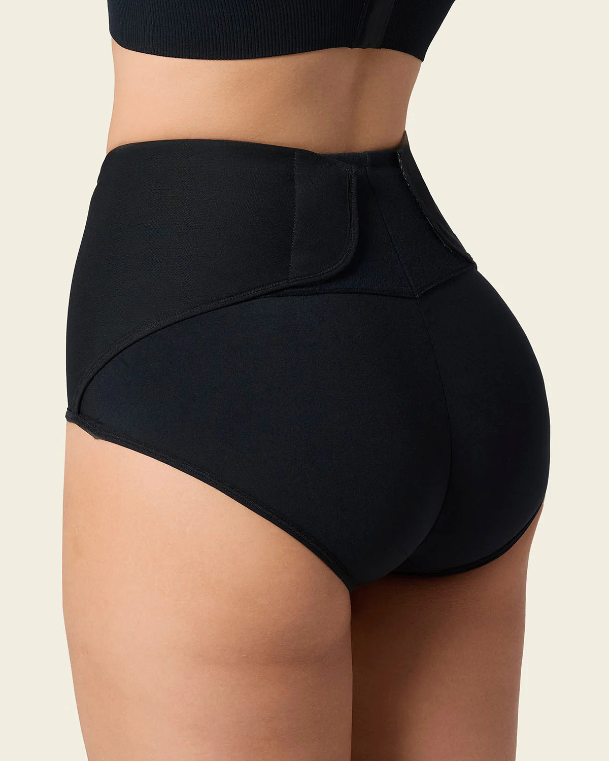Firm Compression Postpartum Knicker with Adjustable Belly Wrap - Image 5