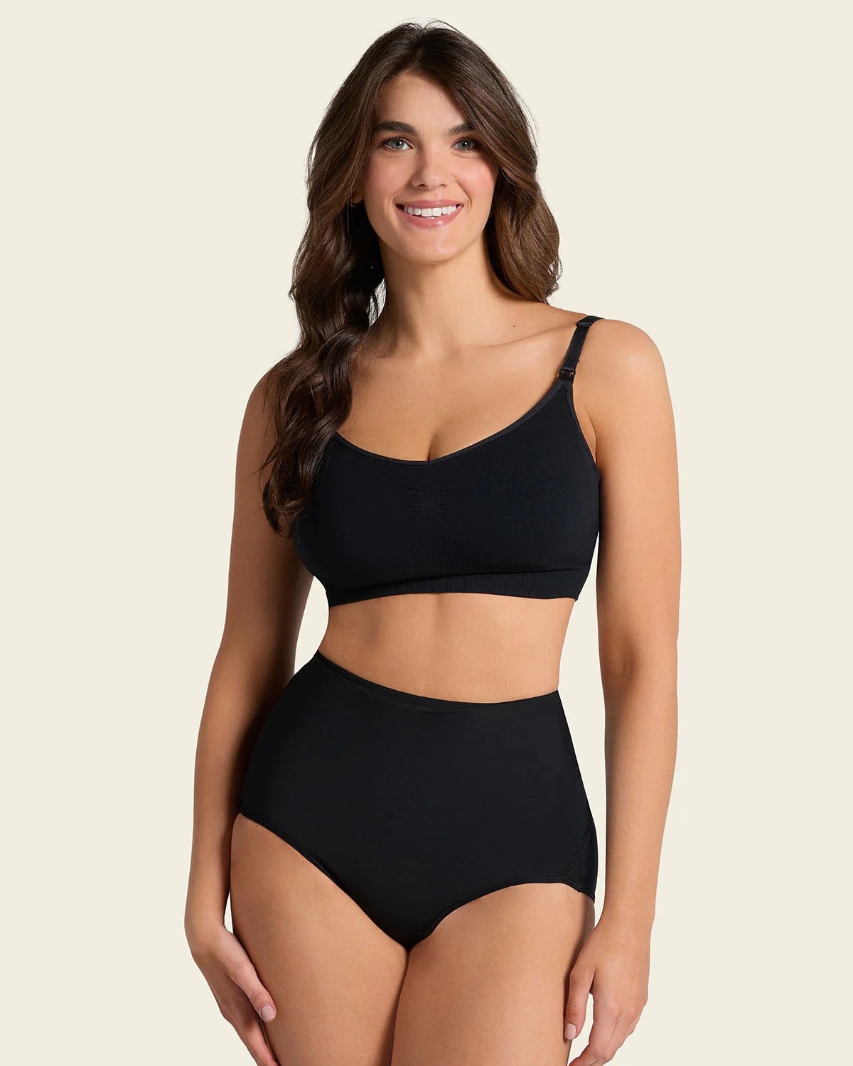 Firm Compression Postpartum Knicker with Adjustable Belly Wrap - Image 6