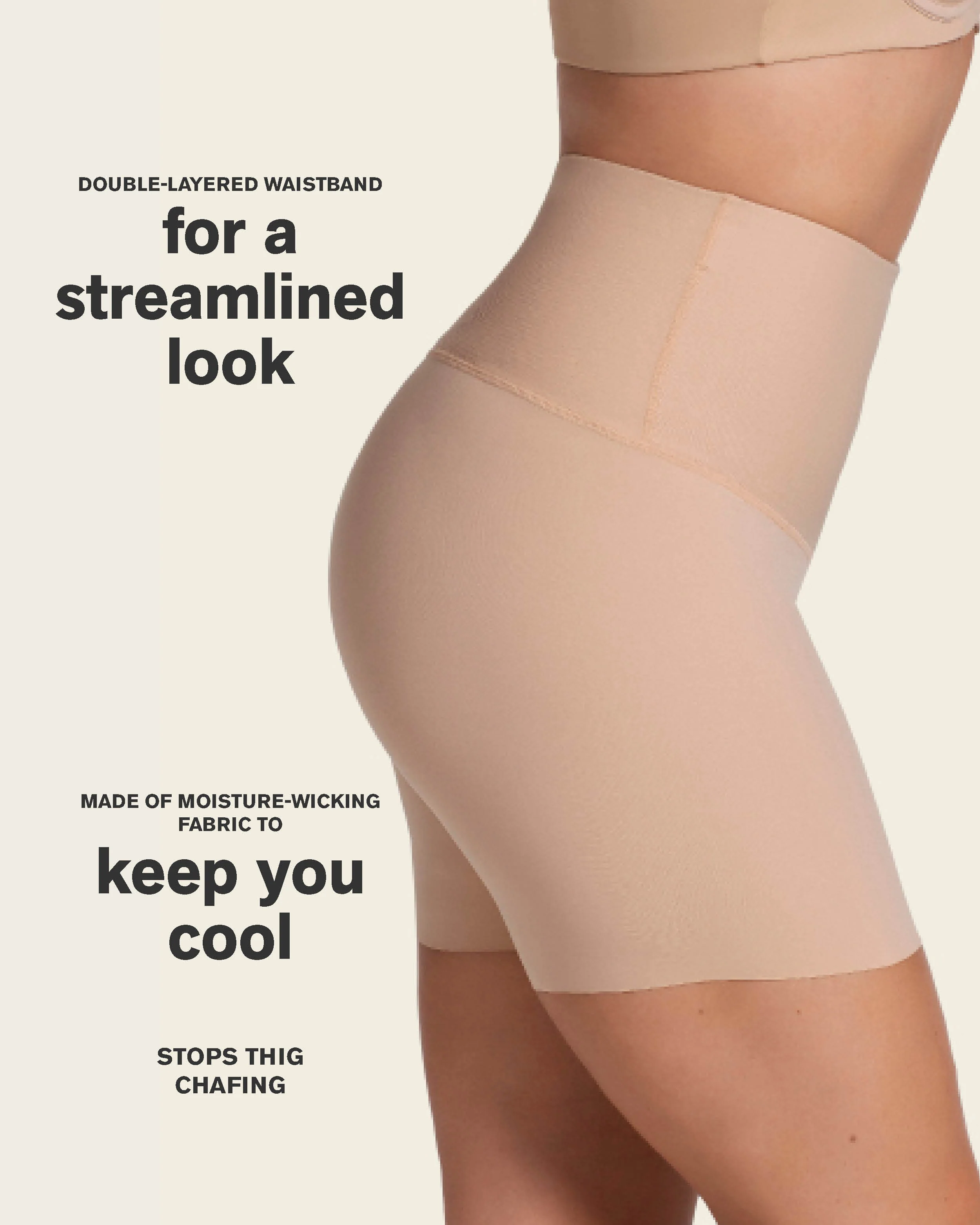 Firm High-Waisted Shaper Short - Image 4