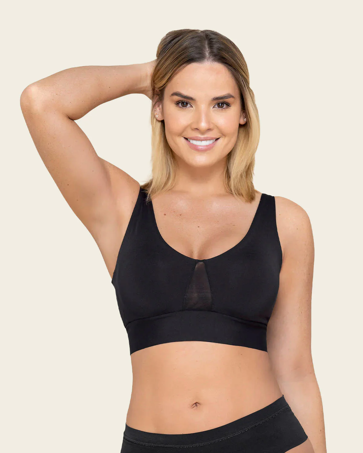 Flexi-Bra Light Wireless Bra with Removable Contour Padding