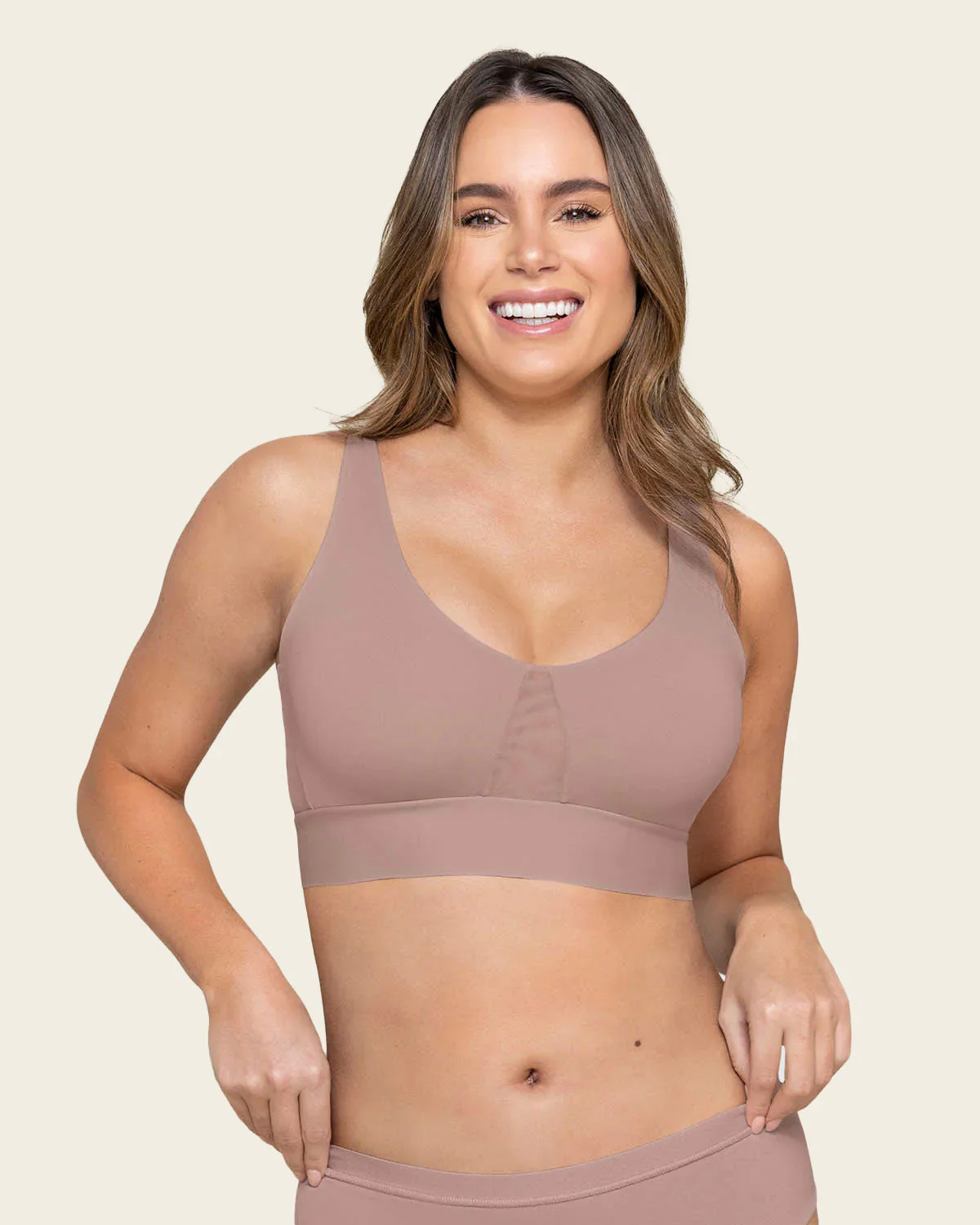 Flexi-Bra Light Wireless Bra with Removable Contour Padding - Image 11