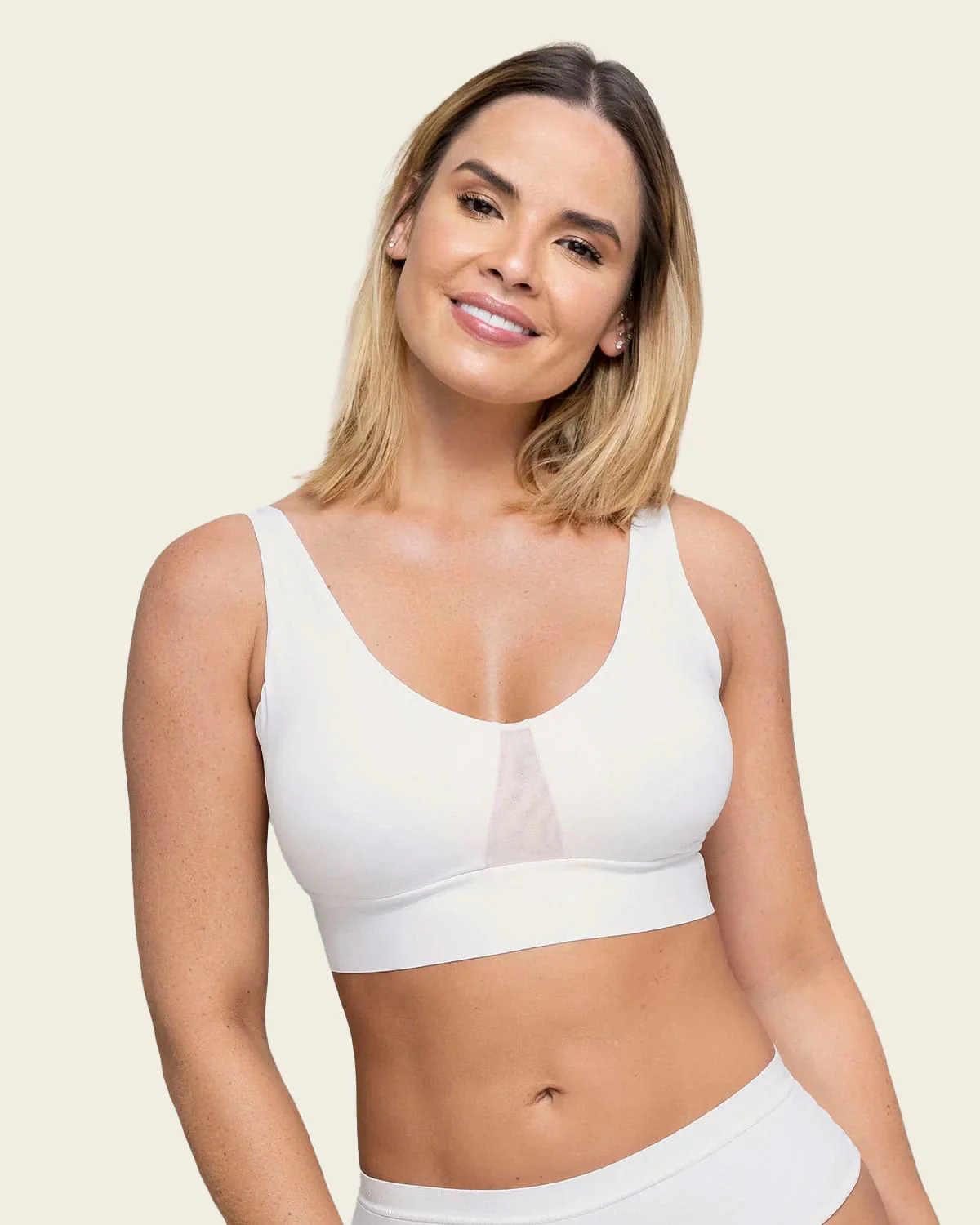 Flexi-Bra Light Wireless Bra with Removable Contour Padding - Image 6