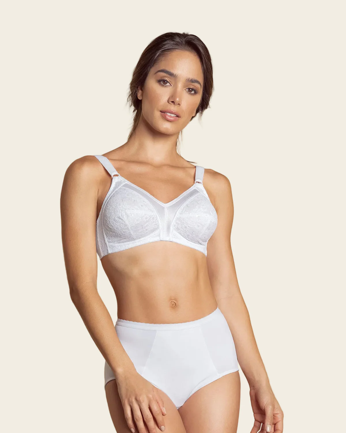 Full Coverage Bra in Lace with Smooth Control - Image 8