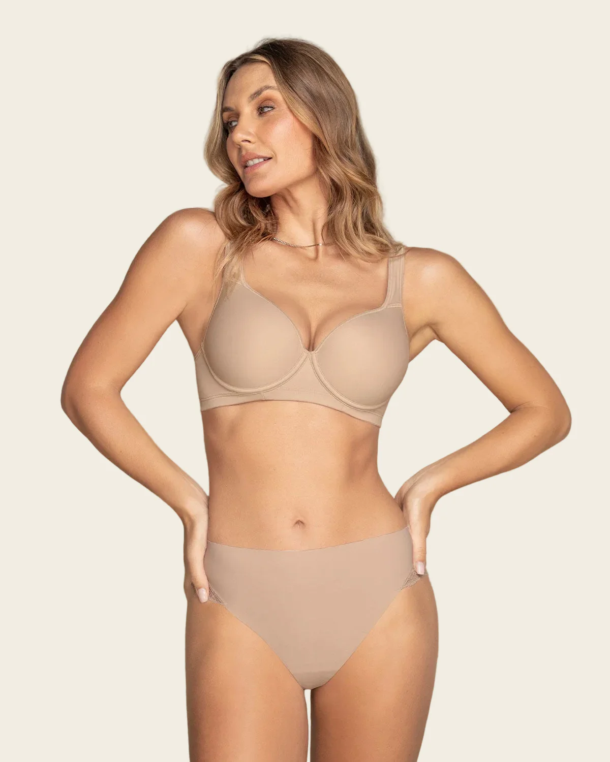 Full Coverage Bra with Comfy Padded Straps - Image 8