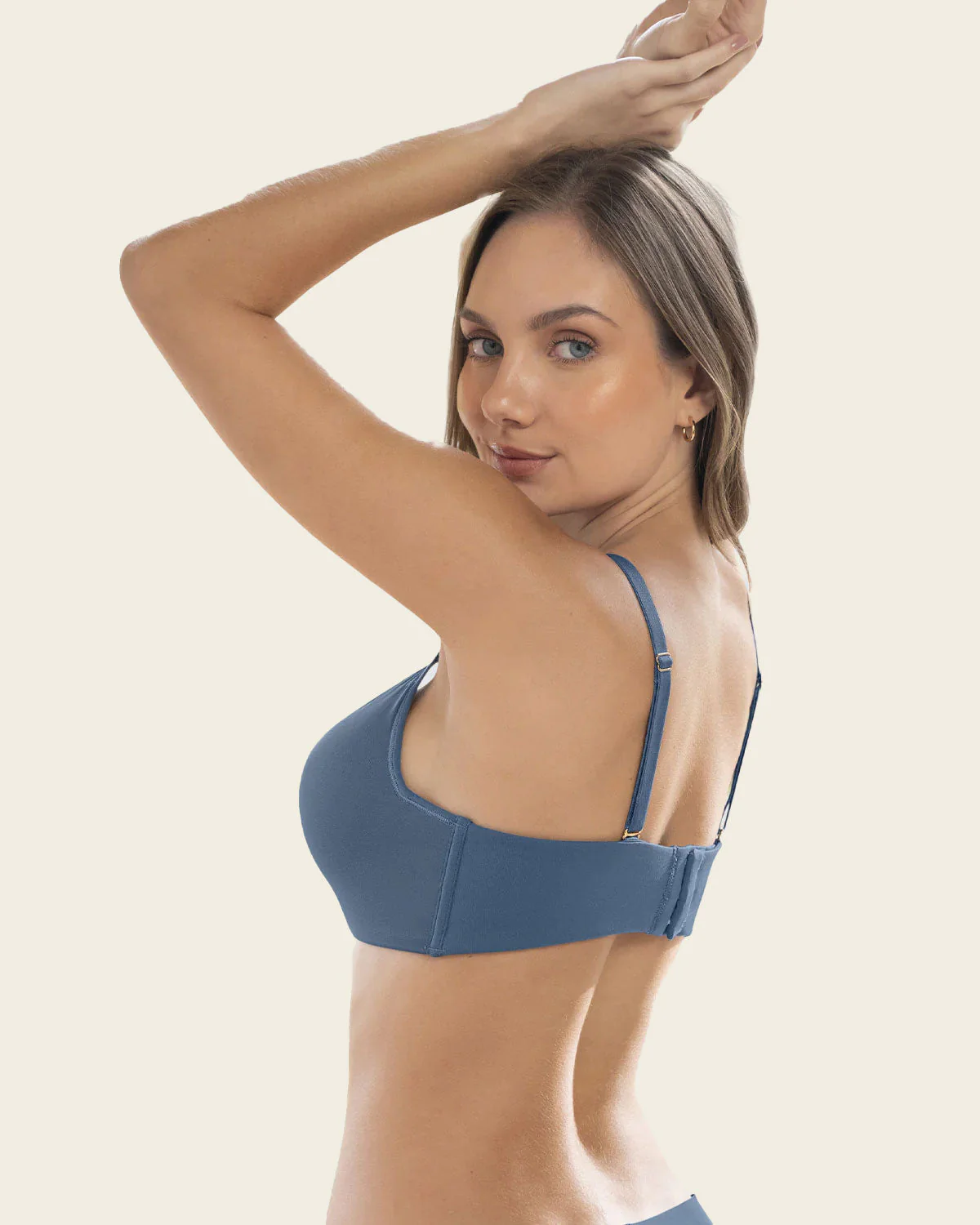 Full Coverage Bra with Contour Cups and Central Mesh - Image 19