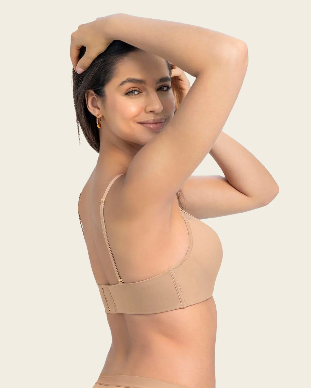 Full Coverage Bra with Contour Cups and Central Mesh - Image 2