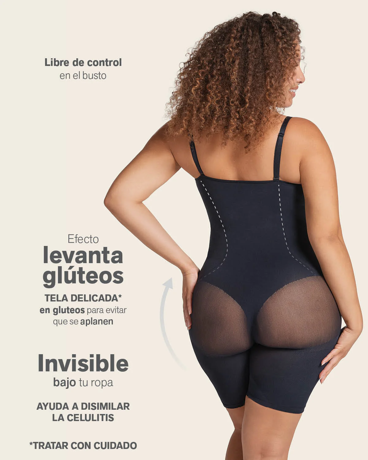 Full Coverage Seamless Shaping Bodysuit - Image 10