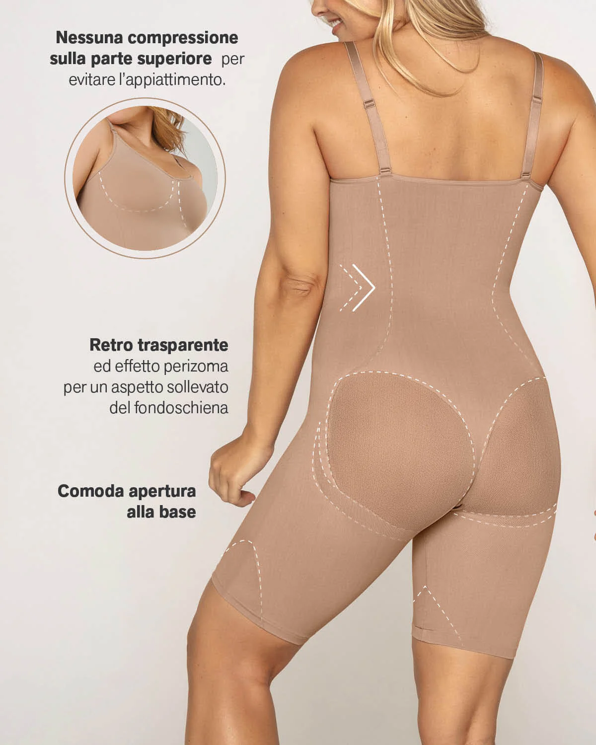 Full Coverage Seamless Shaping Bodysuit - Image 21
