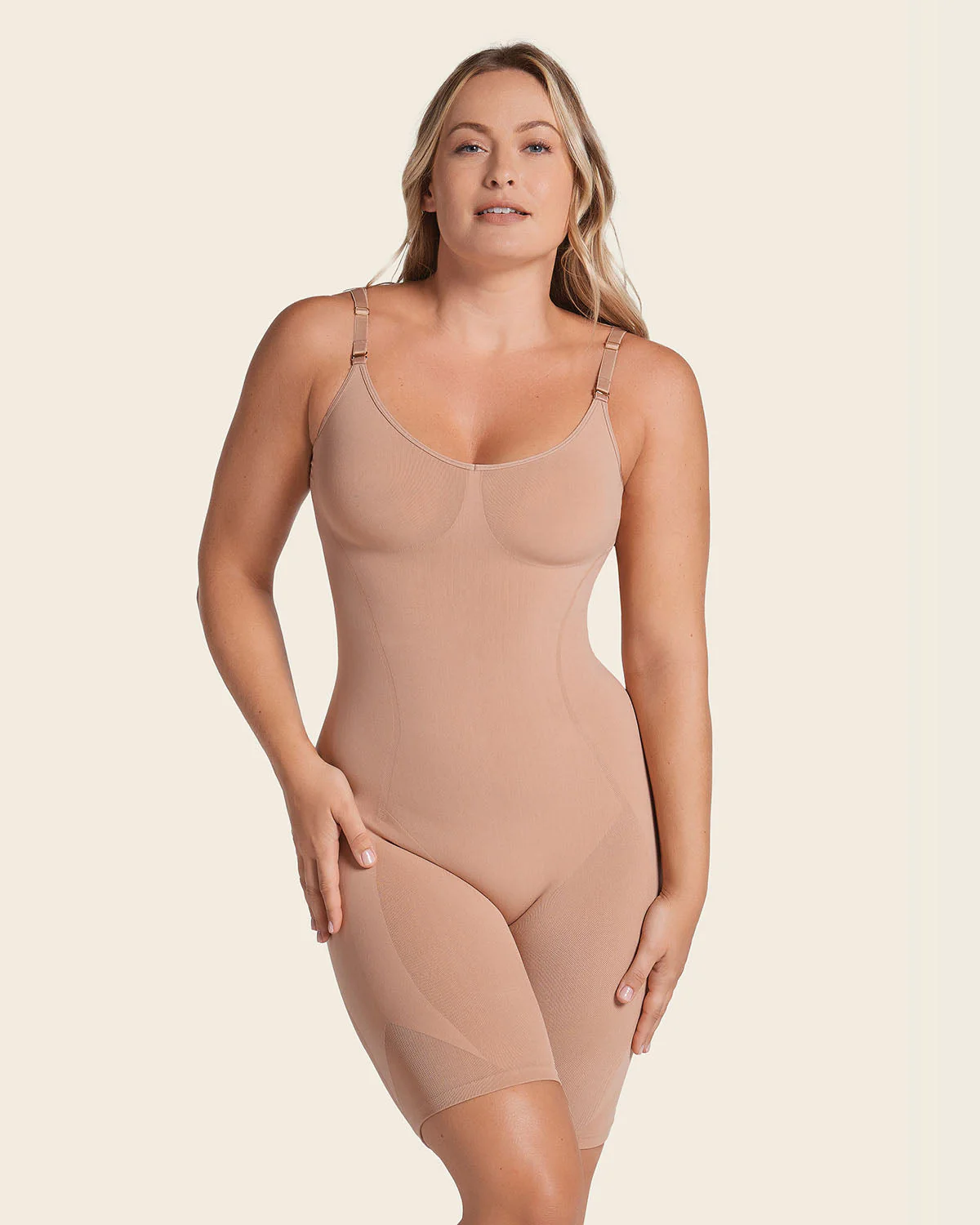 Full Coverage Seamless Shaping Bodysuit - Image 4