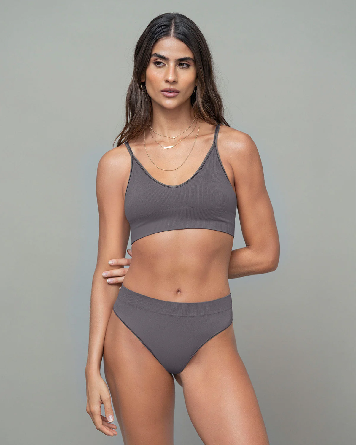 High-Rise High-Tech Seamless Thong Knicker - Image 7