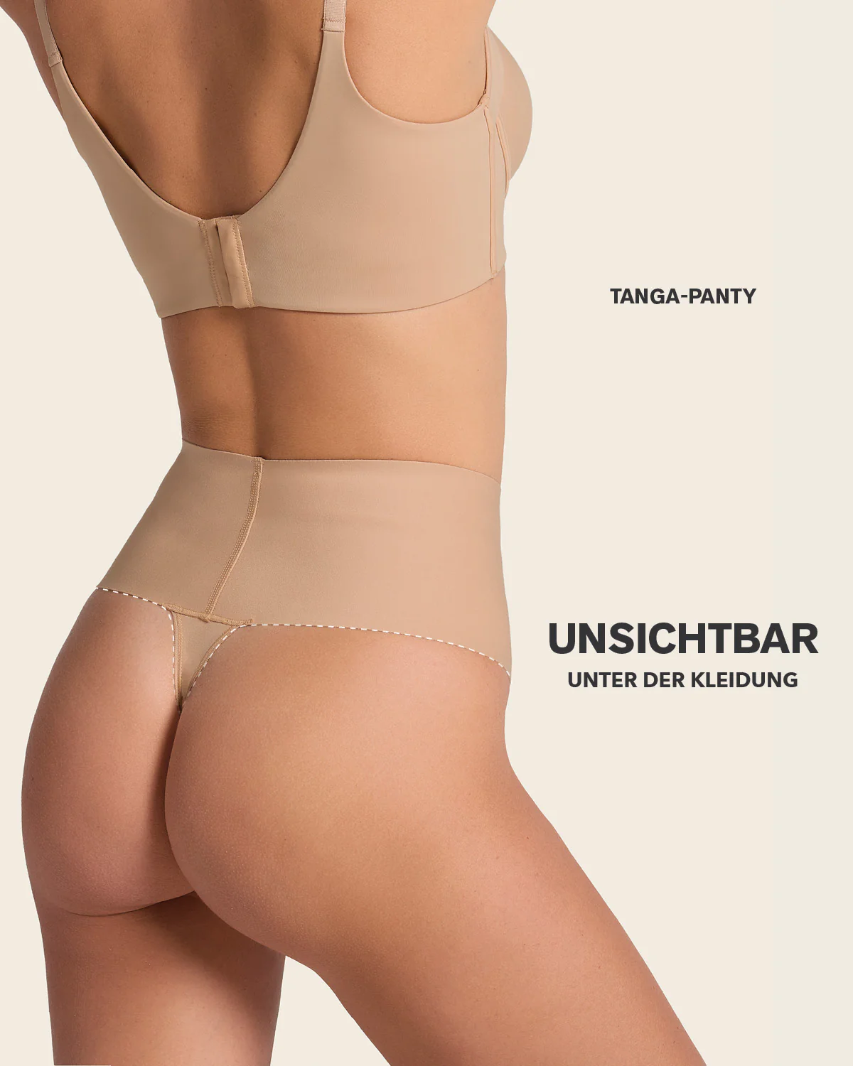 High-Tech High-Waisted Sculpting Thong - Image 10