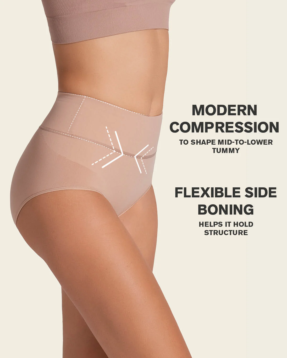 High-Waisted Classic Shaping Knicker - Image 34