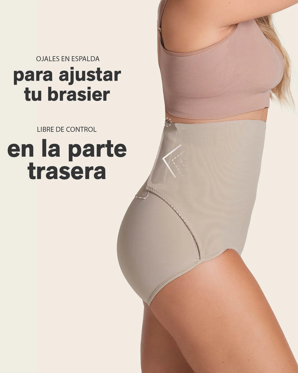 High-Waisted Firm Compression Post Surgical Knicker with Adjustable Belly Wrap - Image 11