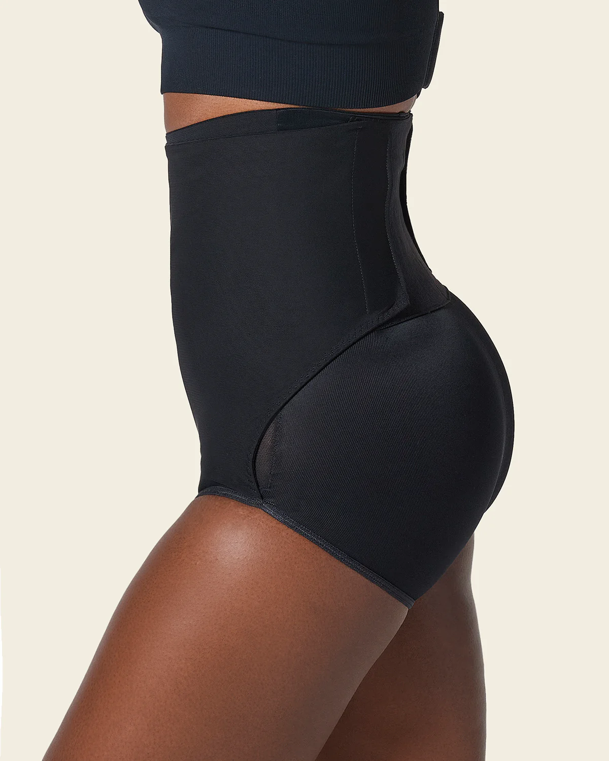 High-Waisted Firm Compression Post Surgical Knicker with Adjustable Belly Wrap - Image 8