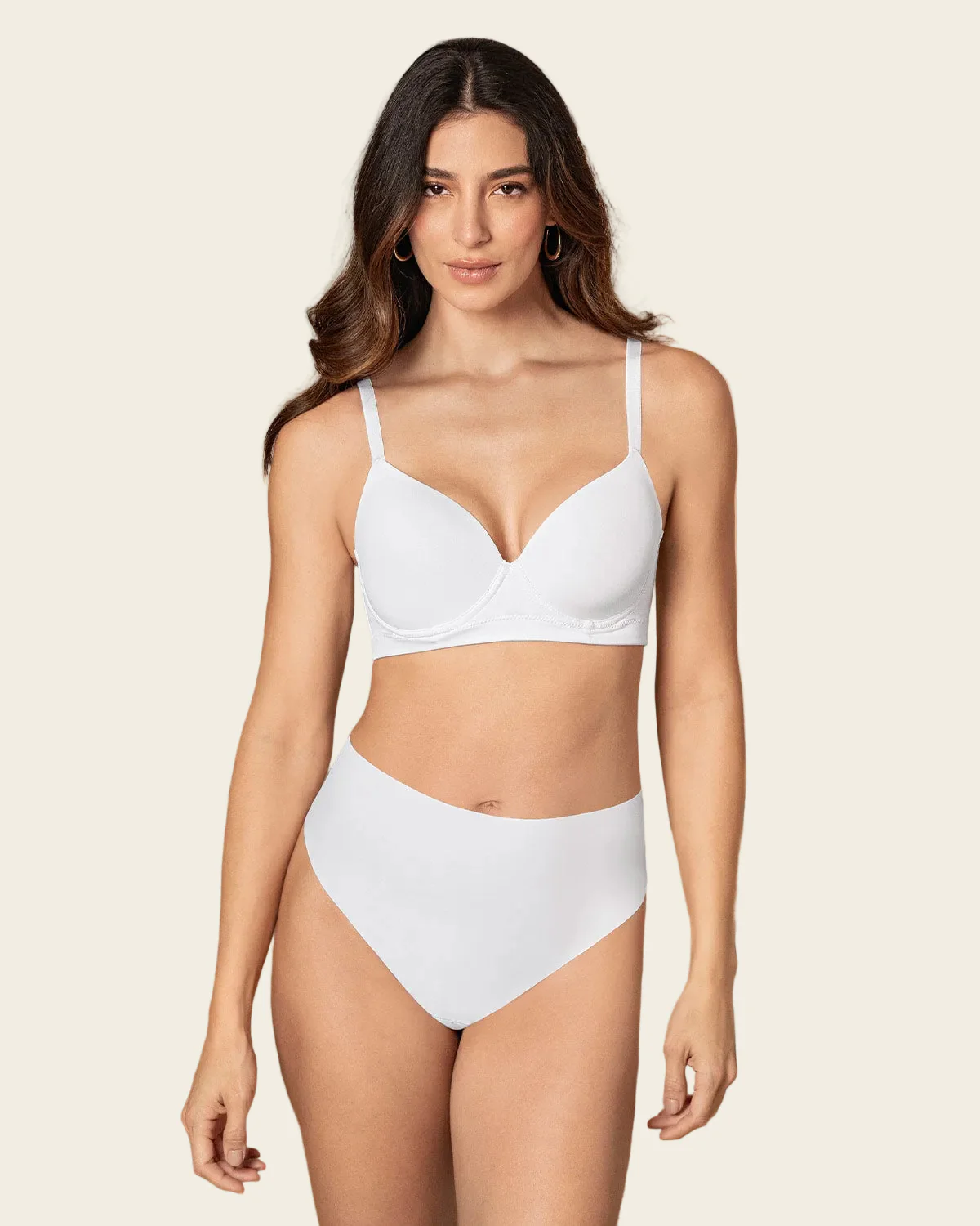 High-Waisted Invisible Microfiber Thong knicker - Image 10