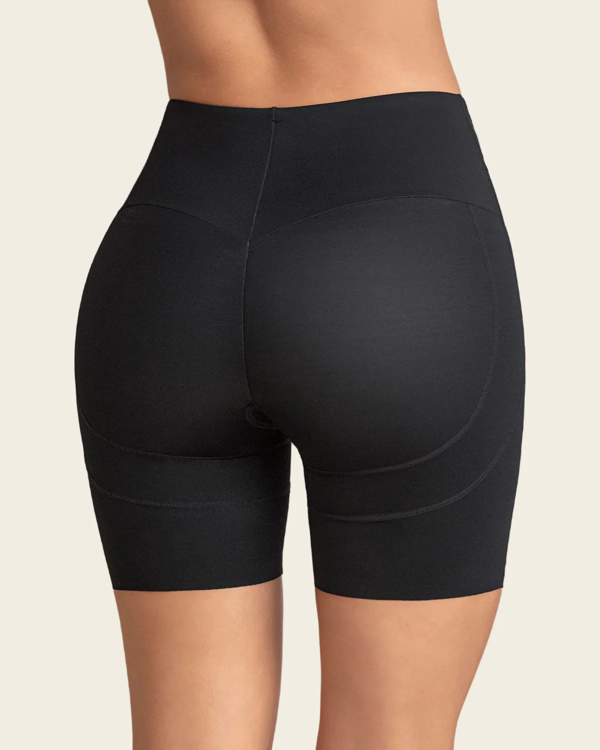High-Waisted Mid-Thigh Bum Lifter Shaper Short - Image 5
