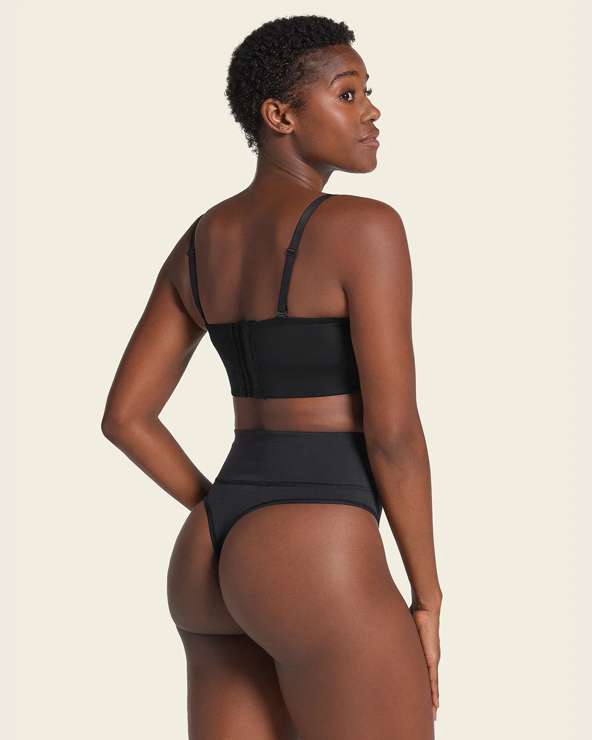 High-Waisted Seamless Moderate Shaper Thong knicker - Image 17
