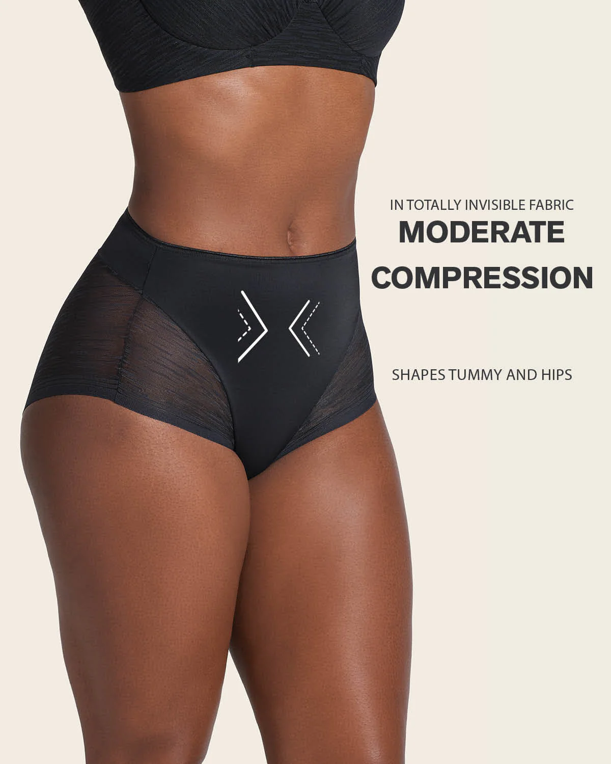 High-Waisted Sheer Lace Shaper knicker - Image 18