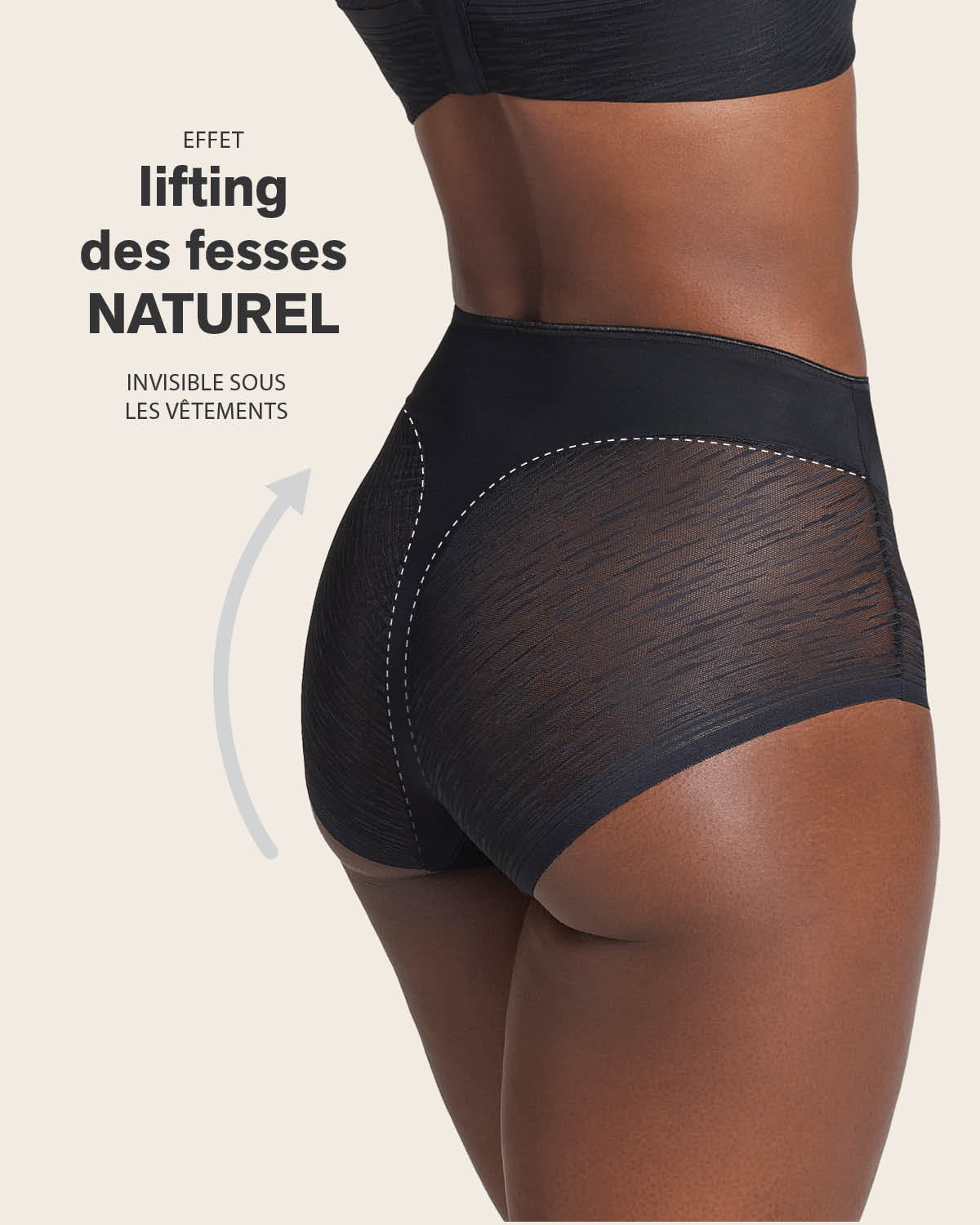 High-Waisted Sheer Lace Shaper knicker - Image 21