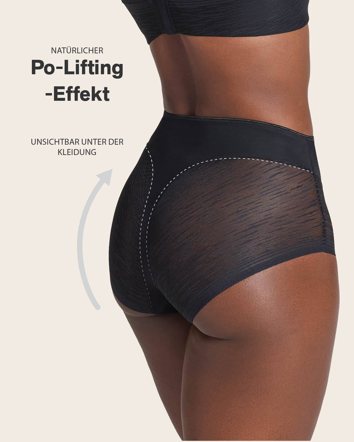 High-Waisted Sheer Lace Shaper knicker - Image 23