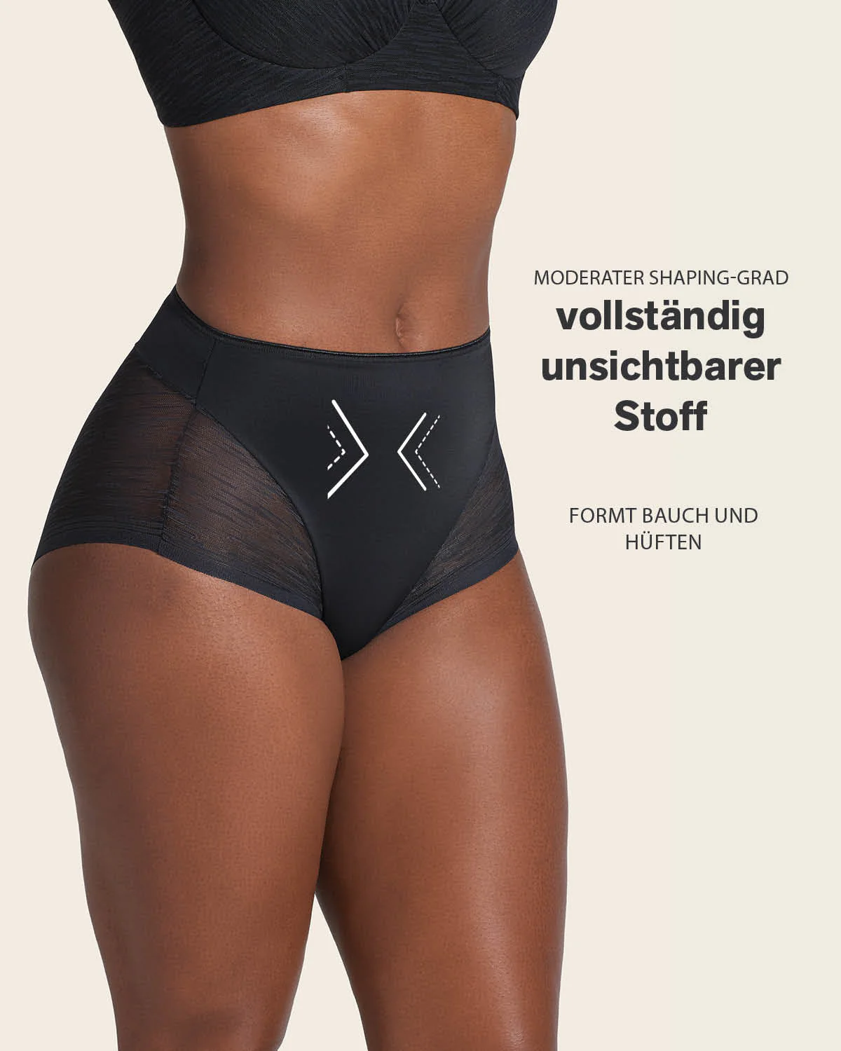High-Waisted Sheer Lace Shaper knicker - Image 24